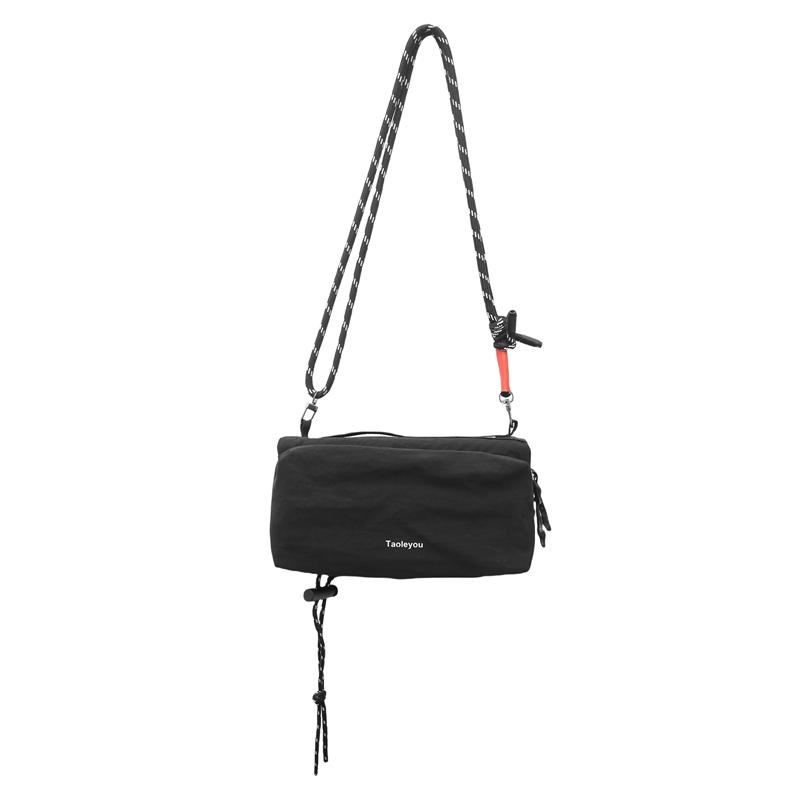 Unisex Sports Messenger Bag Large Capacity Shoulder Bag for Men Women, Durable Nylon Hiking Travel Backpack