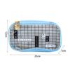 Student Large Capacity Plaid Printed Desktop Storage Bags Stationery Bag Pen Bag Pencil Pouch