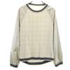 LANVIN SPORT Нейлоновый трикотаж с переключением, длинный рукав, 38 Gurege, женский, б/у