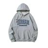 Vintage American Print Hoodie Unisex Loose Fit Streetwear Long Sleeve Pullover