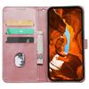 For iPhone 17 Pro Case Calf Texture Leather Stand Book Style Phone Cover