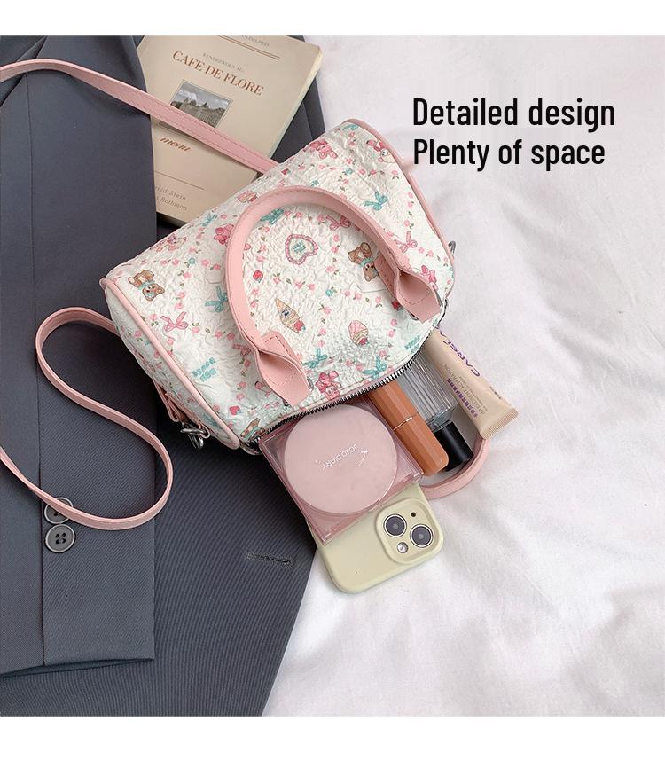 Трендовая нишевая женская сумка 2025: Милая, стильная сумка-подушка на плечо и через плечо в бостонском стиле