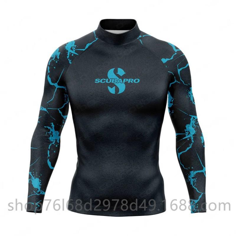 SCUBA Серфинг Одежда Для улицы Защита от солнца Снорклинг Купальные костюмы Сплит-топ с длинным рукавом Быстросохнущий Гидрокостюм Поддержка