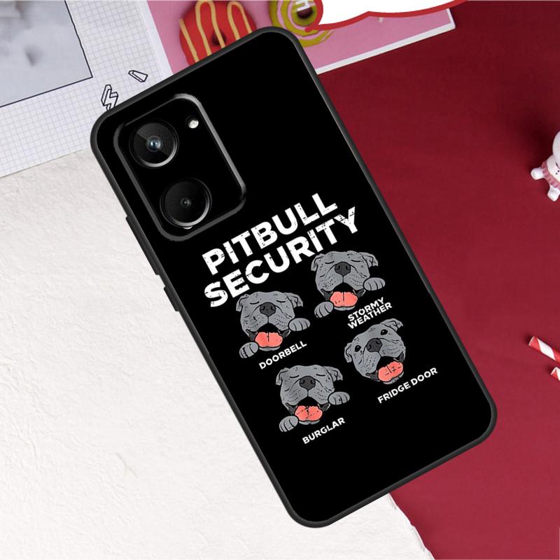 Чехол для Realme 15 Pro GT7 GT6 10 11 12 13 14 Pro Plus C55 C71 C75 C67 C63 C61 C53 C35 C65 с изображением собаки Питбуль