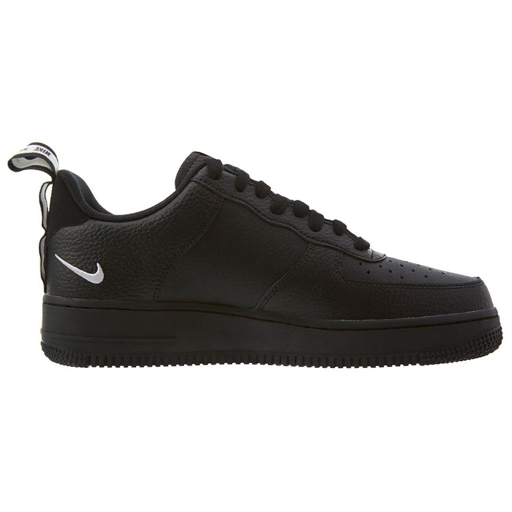 Nike Nike Air Force 1 07 LV8 Utility Черные Низкие Скейтбордические Кроссовки Мужские Черные AJ7747-001