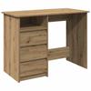 Vidaxl Biurko Artisan Oak 102X50X75 Cm Drewno Klejone