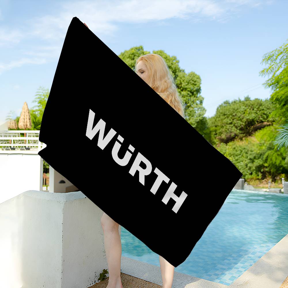 Rug Wurths Microfiber Printed Beach Towel Mountain Climbing Yoga Beach Swimming Running Absorbent Soft Towel