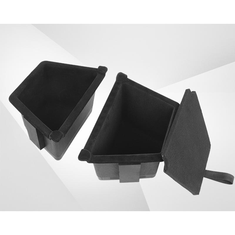 Storage Compartments On Both Sides Of The Car Trunk Trunk Storage Box For BYD Atto 3 Yuan Plus -2025 Black