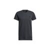 Tech Tee Casual Sports Running Short-Sleeve T-Shirt Men Tops Metallic-Black GM0627