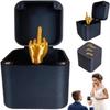 Middle Finger Surprise Gift Boxs Christmas Fun Prank Gift Offices Desk Home Decor Gift Decoration Toys Children Miniature Items