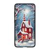 Phone Case for Samsung Galaxy S25 S24 S23 iPhone 16 15 Xiaomi Redmi Note 14 13 12 16E 11 Pro Max OPPO Moto Huawei Tree Decoration Merry Christmas Deer