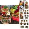 Stylish June Festival Wooden Tray Decoration For Creating A Joyous Juneteenth Atmosphere