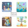 Suction Cup Baby Bath Toy: Spinning Water Sprayer with Pipes
