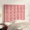 VidaXL Headboard Bedroom Furniture Bed Accessories Single Bed Heads Interior Pink 90x5x118/128 3116807