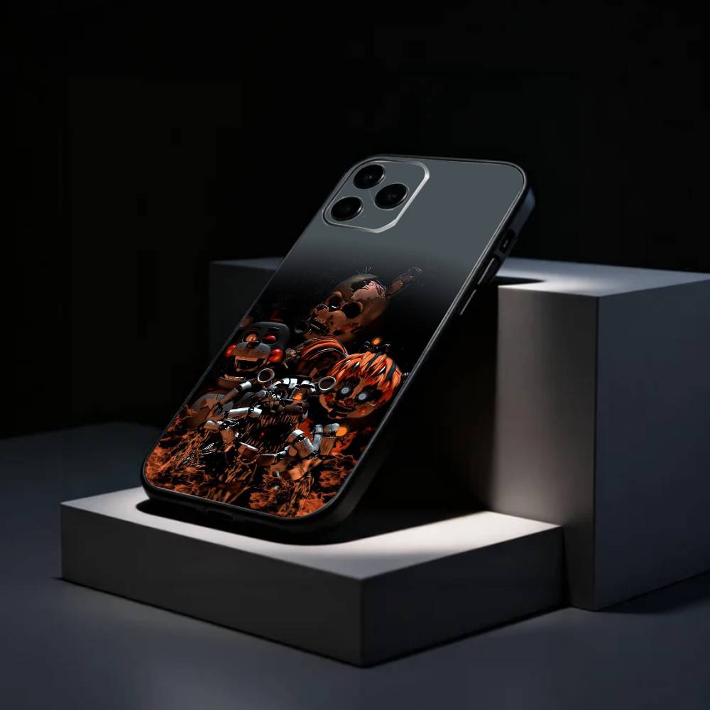 Пять ночей у Фредди Fnaf Чехол для телефона Силиконовый Мягкий Для IPhone 17 16 15 14 13 12 11 X XR Plus Pro Max Plus