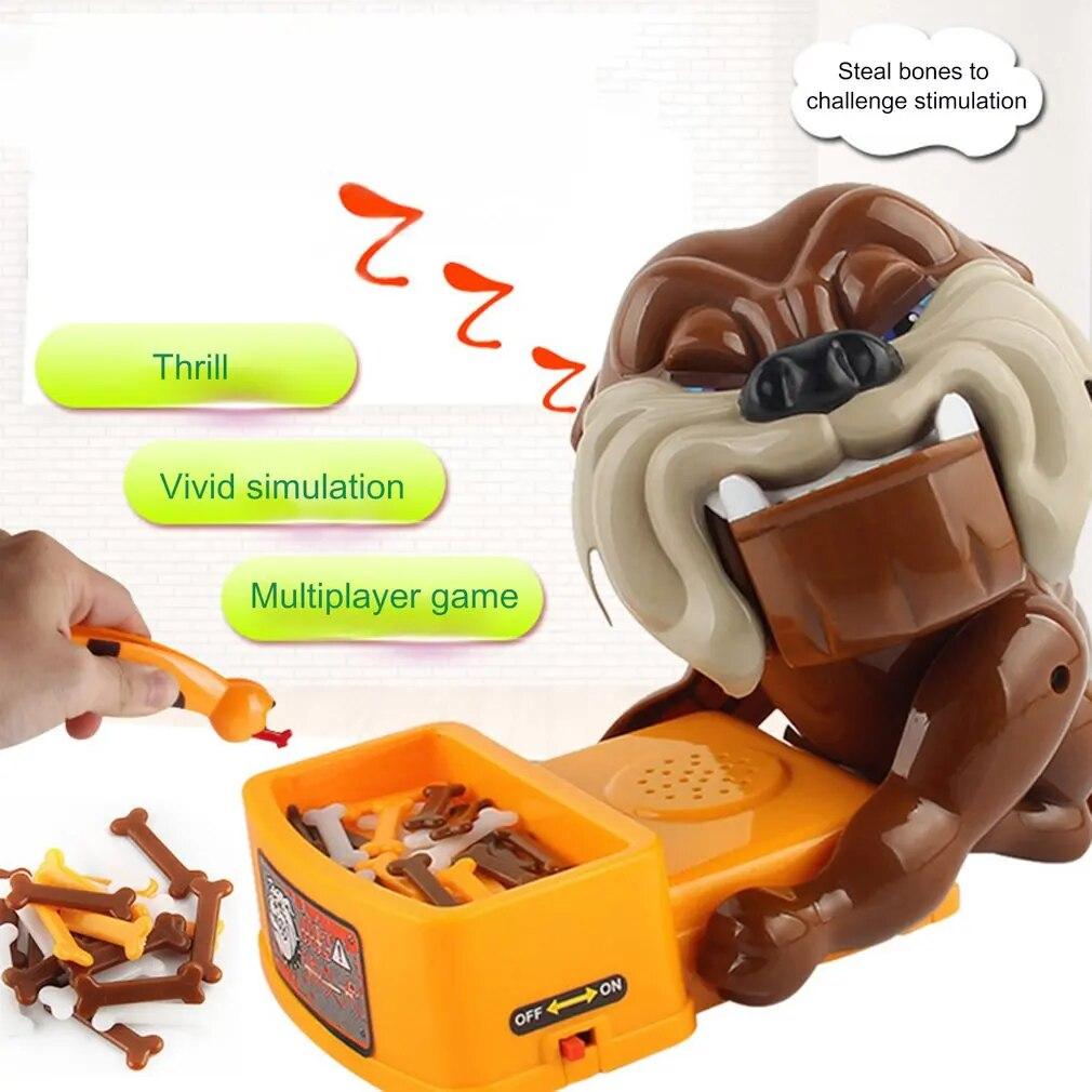 Besegad Забавные хитрые игры Bad Dog Chew Bone Экшн-игры Biting Wake Dog Интерактивные игрушки для вечеринок Семья Родители Дети Друзья