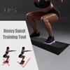 Глубокий присед клиновидный блок растяжка икр наклонная доска профессиональный нескользящий фитнес тяжелая атлетика становая тяга силовые тренировки каблук приподнятый глубокий
