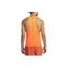 Nike Solid Color Logo Print Mesh Tank Top Men Tops Orange DM4624-803