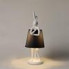 Nordic Minimalist Rabbit Table Lamp: Modern Bedroom/Bedside Resin Design