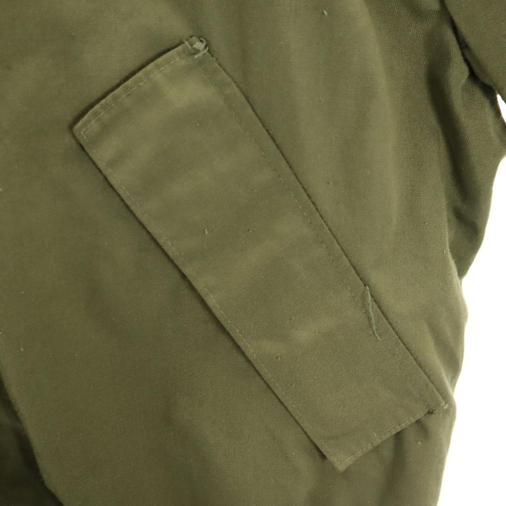 КУРТКА ТАНКИСТА CVC АРМИИ США 80-х годов, хаки, отсутствует внутренний ярлык, воротник, мужская, б/у