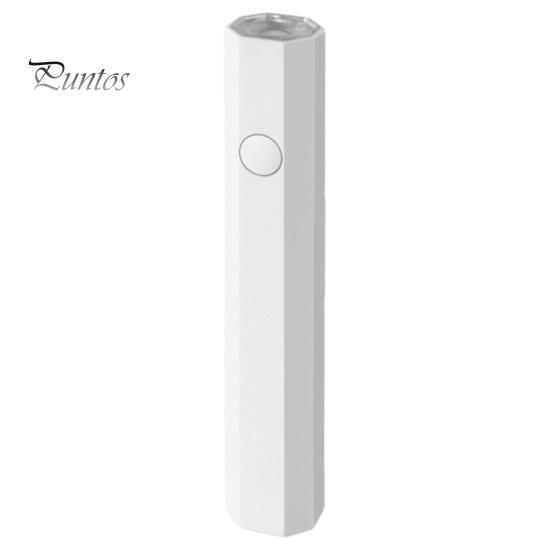 Портативная УФ-лампа для ногтей, быстросохнущая гель-лак, зарядка через USB, портативная миниатюрная легкая, удобная УФ-лампа