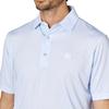 FootJoy Men's Skyway/White Player Figure Print Short Sleeve Golf Shirt, Size M (FJ-S25-S15, 34562-M)