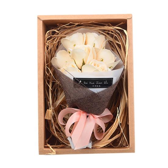 1 букет искусственных роз рука держит цветок фестиваль подарок партия декор