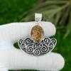Mothers day Deal 925 Sterling Silver Mariam Jasper Gemstone Wedding Wife Pendant
