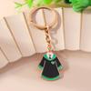 Cute Academic Dress Keychain for Graduation Ceremony Mortarboar Pendant for Students Bag Accessories Creative Jewelry Gift