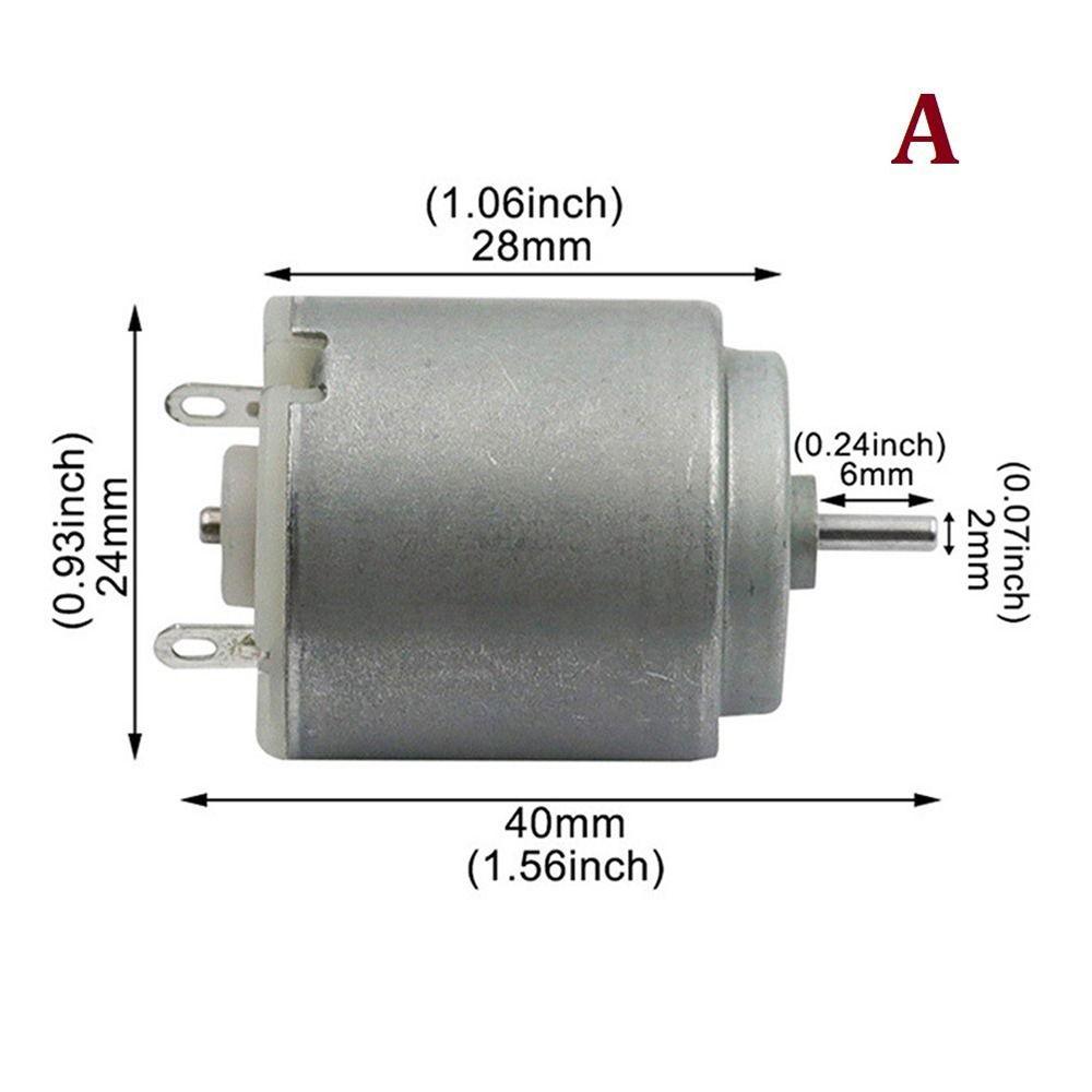 1Pcs Mini Electric Machinery Tools DC 3-12V Electric Motors Durable 260 Motor