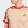 Adidas Футболка с тремя полосками Дэвида Бекхэма Magic Beige для мужчин в уличном стиле JM6290
