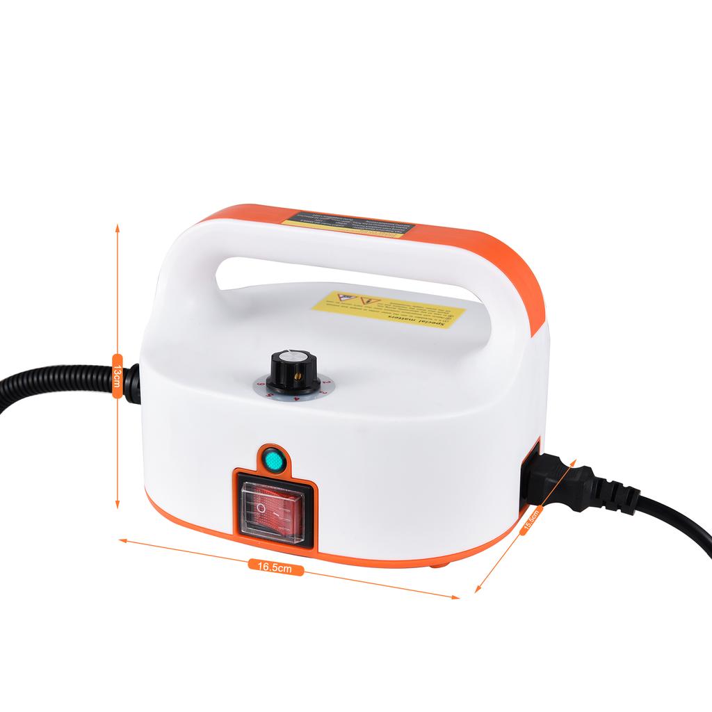 Портативный пароочиститель 1500 Вт, высокая температура, высокое давление, мобильная чистящая машина, пароочиститель