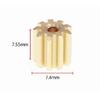 9 Teeth Car Central Door Lock Motor for Antara Opel Astra . Zafira Locking Device Motor 280 DC Lock Actuator Motors