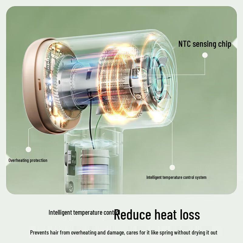 Panasonic Small Forest High-Speed Negative Ion Hair Dryer CN plug (adapter included)