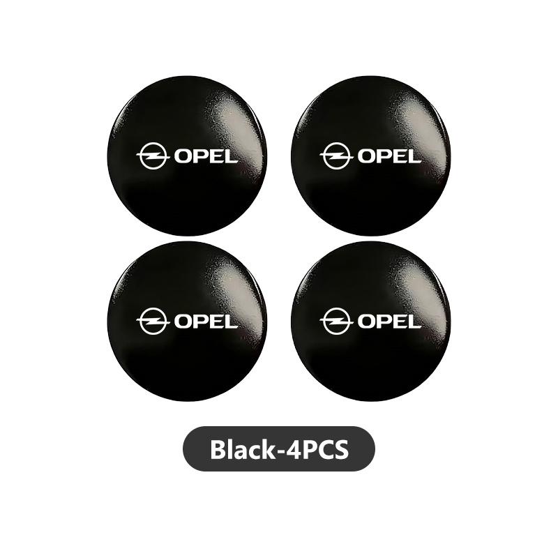 For Opel Car Emblem Wheel Hub Center Cap Stickers Tire Center Cover Badge Decal Accessories Insignia Corsa Zafira Meriva Mokka