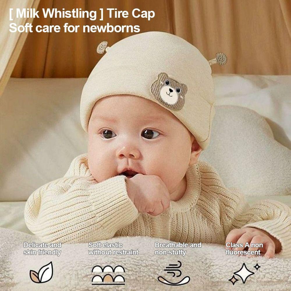 Plush Baby Warm Hats Winter Warm Newborn Pullover Hat New Beanie Outdoor