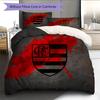 CR Flamengo Pattern Bedding Quilt Set  Home Decoration  Gift (1 * duvet cover + 2 * pillowcase  without core)