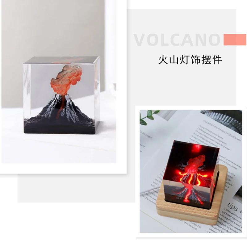 Горячие продажи ночных светильников, украшений, атомная бомба Оппенгеймера, взрыв грибовидного облака, креативный кристалл, эпоксидная смола, декоративное ремесло