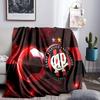 Atletico Paranaense Crest Throws Blanket Flannel Blankets Plush for Couch Bed Gifts for Men Women Travel picnic blanket Christmas fan gifts
