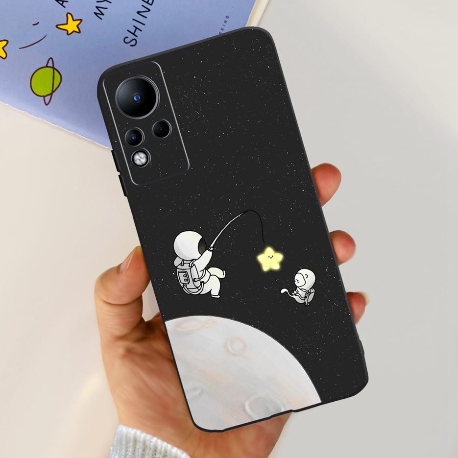 Чехол для Infinix Note 11 X663 X663B Стильный окрашенный задний чехол 6,7'' Ударопрочный чехол для телефона Для Infinix Note 11 Note11 Мягкий чехол