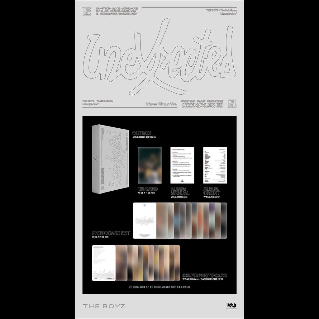 THE BOYZ Непредвиденный (kiwee Альбом Вер.) / 3-й альбом