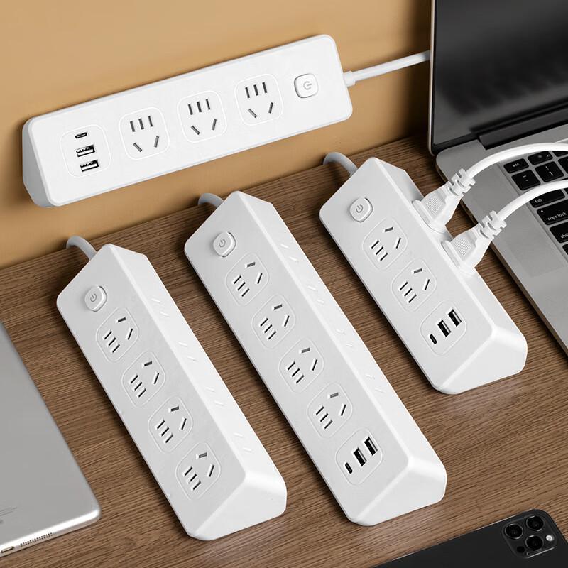 Smart Power Strip with USB and Type-C