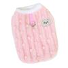 Pet Cat Small Puppy Teddy Bear Dog Clothes Thermal Vest Fleece Spring Autumn and Winter Clothes
