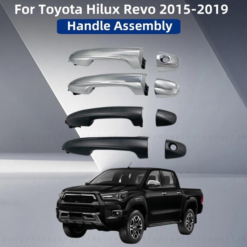 69210-0K200 Handle 6922 Chrome Accessories Tools For Toyota Hilux Revo 2015 2016 2017 2018 Glossy Black Handle Assembly