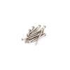 Parts Pure Vintage Pickup Mounting Nickel Jazzmaster®/Telecaster® Screws, (12)
