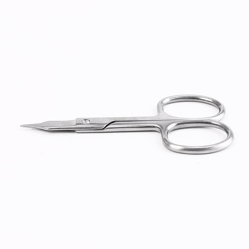 1Pc Professional Nail Scissors Cutter Clipper Manicure Curved Tip Pedicure Tool