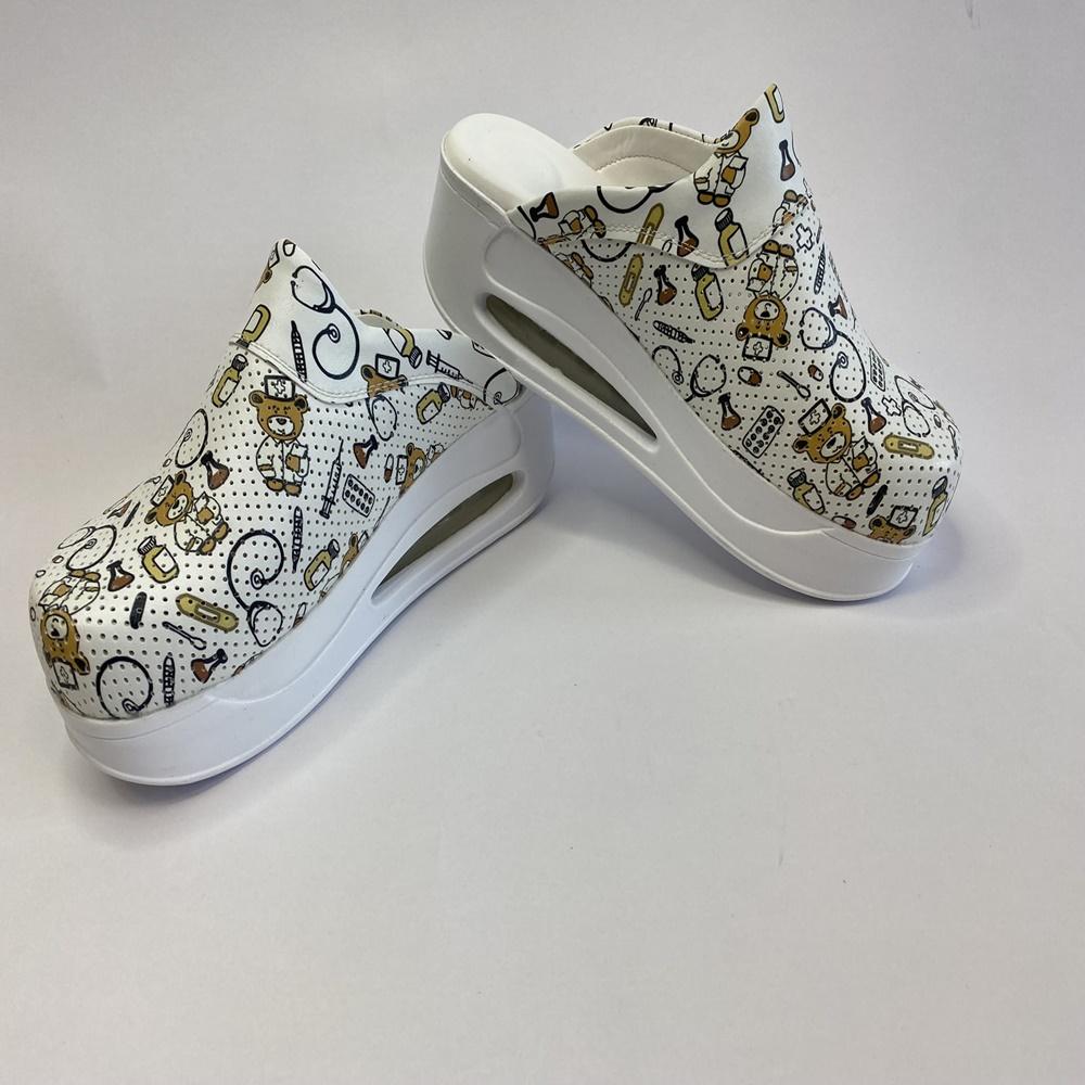 Ортопедические женские медицинские сабо — противоскользящие, удобные