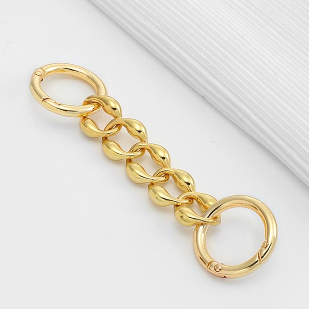 Удлинитель цепочки для сумки Практичный удлинитель ремня для сумки Металлический удлинитель ремня для сумки Сменная цепочка Аксессуары для женщин