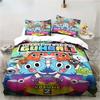 Cartoon Duvet Cover Pillowcase The A-Amazing World  Bedding Set Gumballs Adult Boy Girl Children Gift Single Double Size