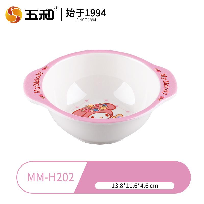 Для детской посуды Sanrio My Melody Без BPA Тарелка для салата Обеденные тарелки Салатница Мультяшная кружка для воды Ударопрочная посуда